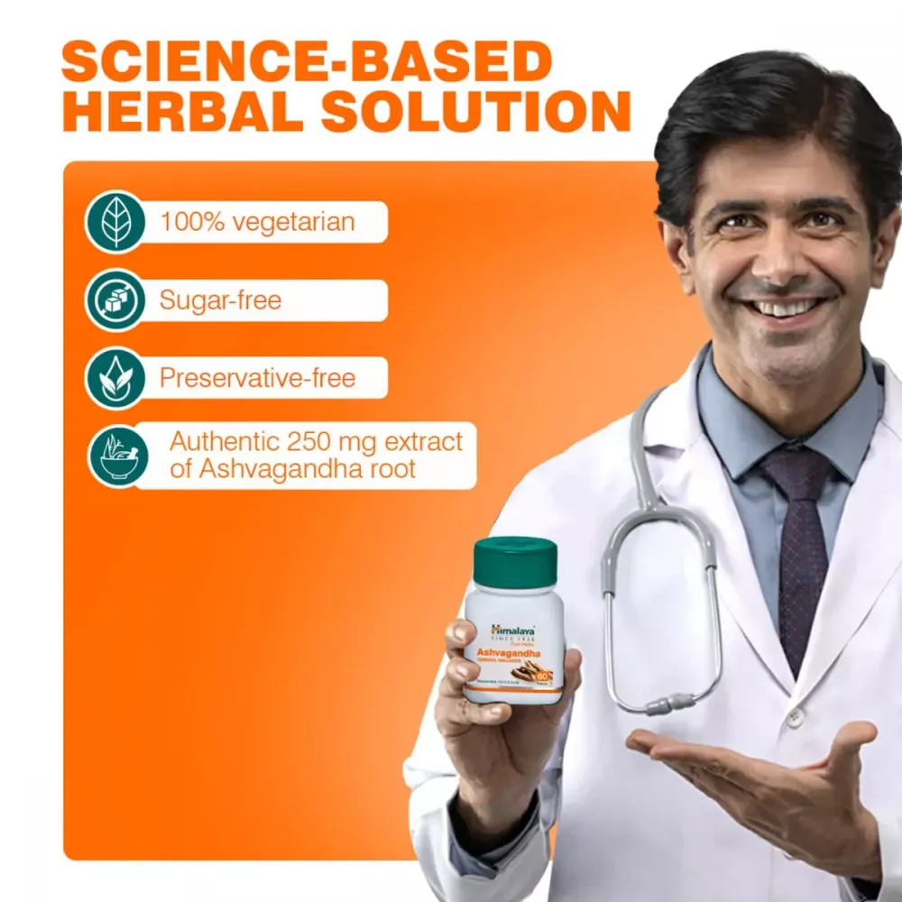 Himalaya Ashvagandha Tablet (60tab) - Image 5