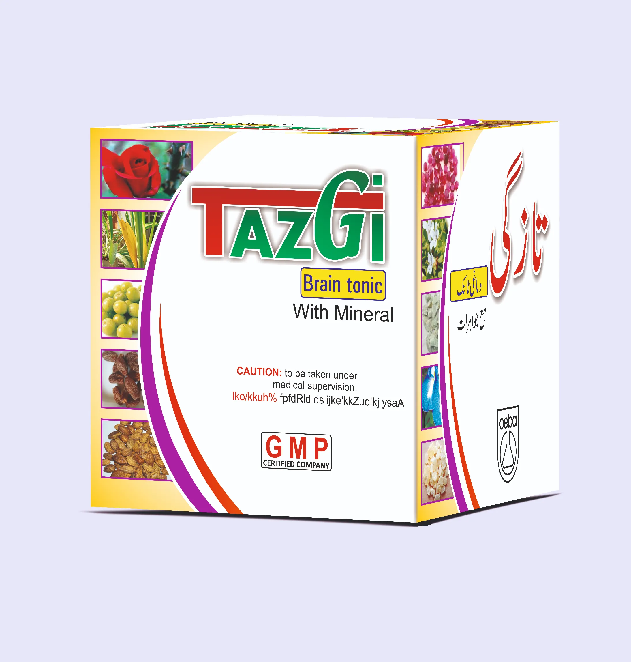 Tazgi Brain Tonic by Oeba India for Memory Improvement and Anxiety Relief